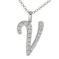 Collana Artlinea Donna in Argento Zircone ZCS7/V-LB - ZCS7/V-LB